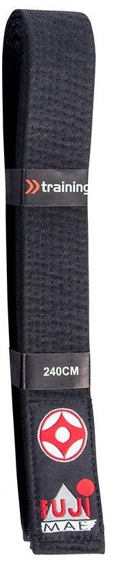 Ceinture Kyokushin FUJIMAE – Noir
