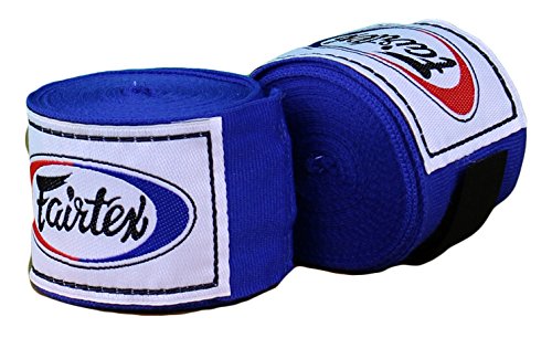 Bandages de Boxe Fairtex - Bleu - 4m50