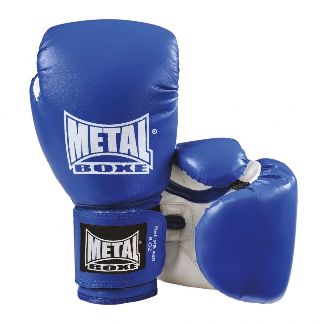 Gants de boxe enfant multiboxe Metal Boxe – Bleu
