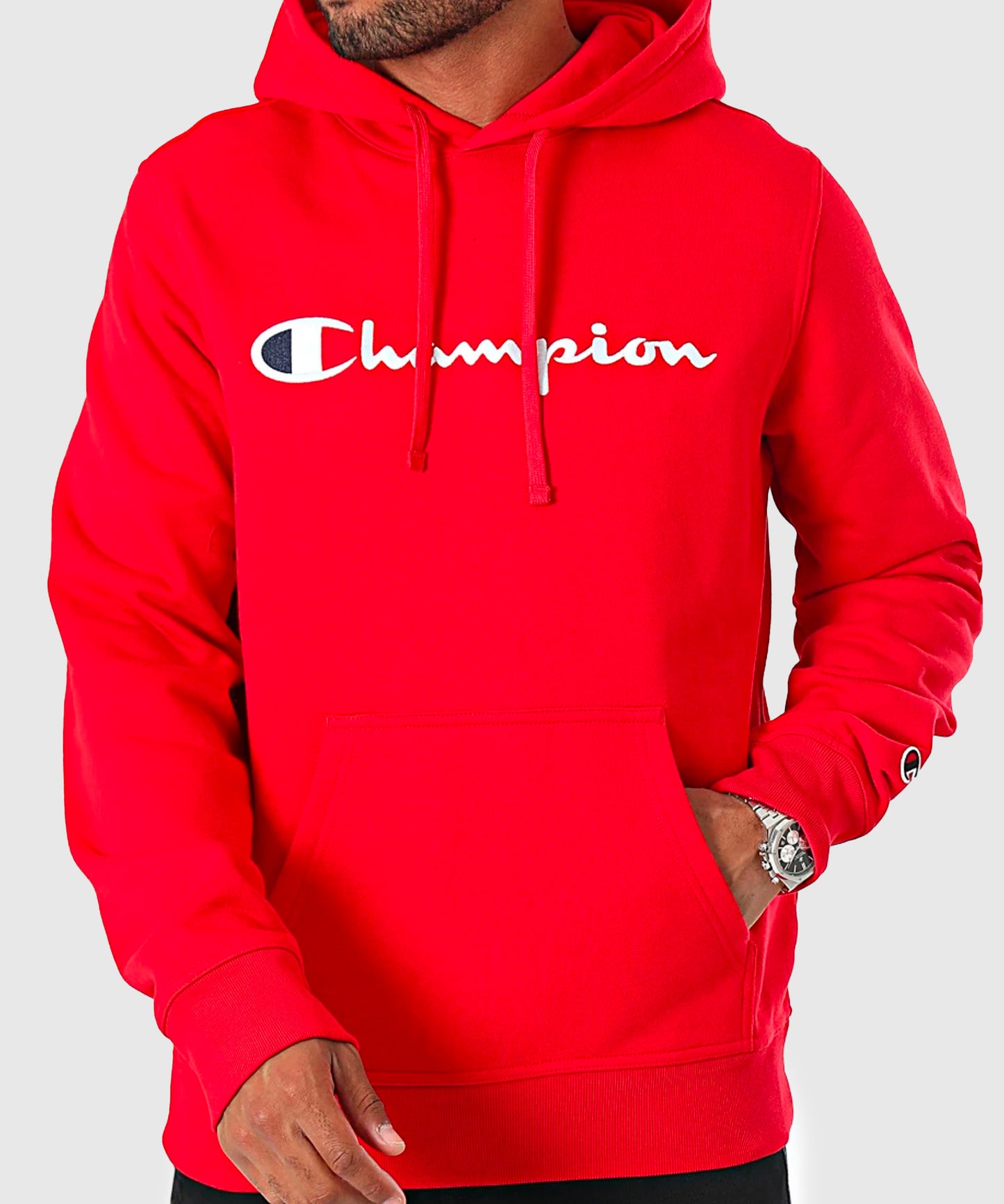 Sweat À Capuche Champion - Rouge