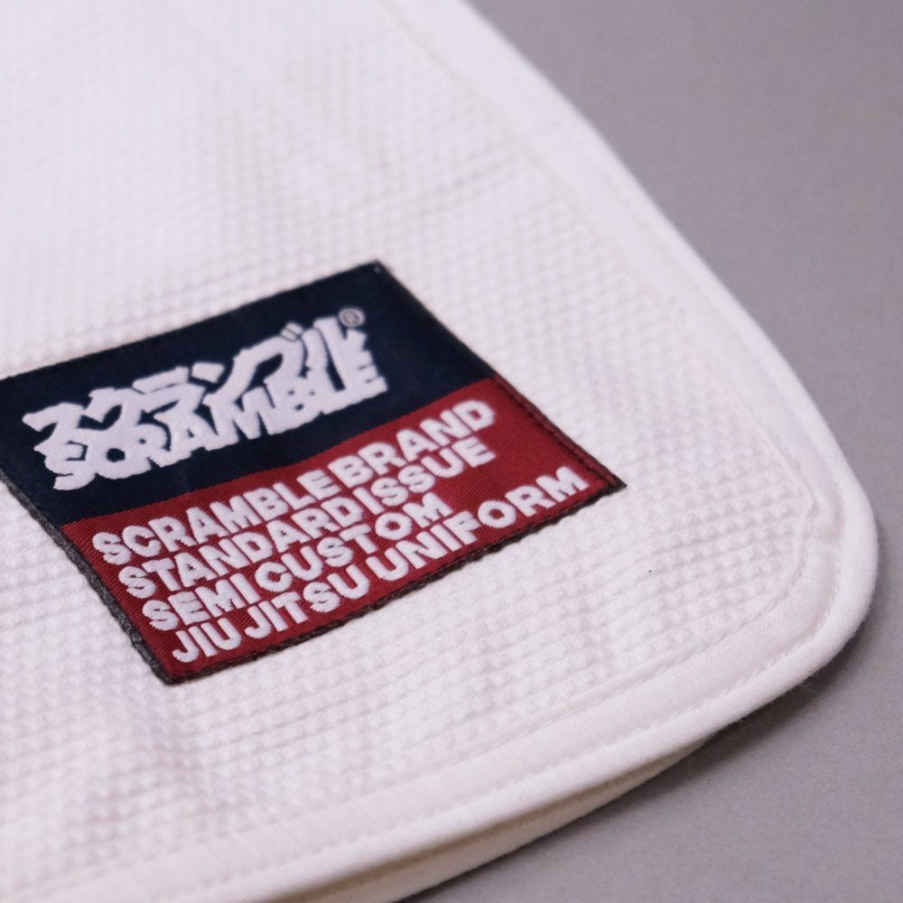 Kimono Von Jjb Scramble Standard Issue - Weiß