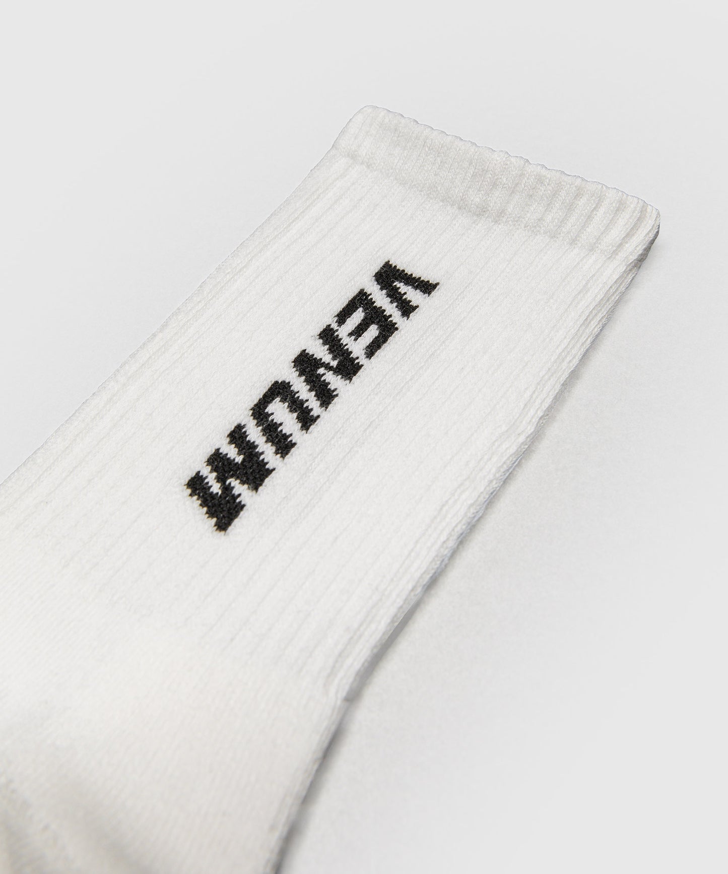 Venum Essential Crew Socks (Set of 3 pairs) - White/Black