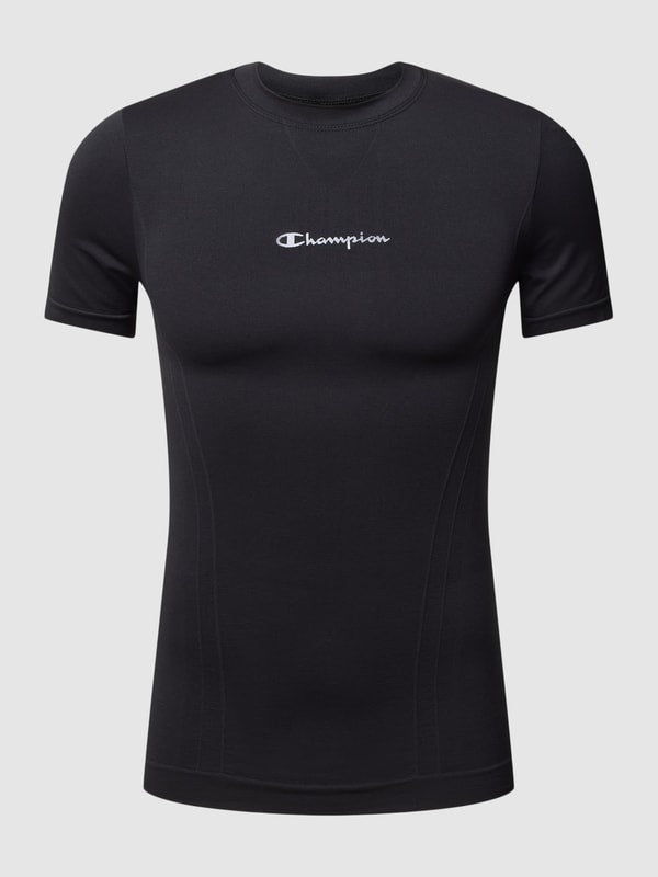 T-Shirt Seamless Champion - Noir