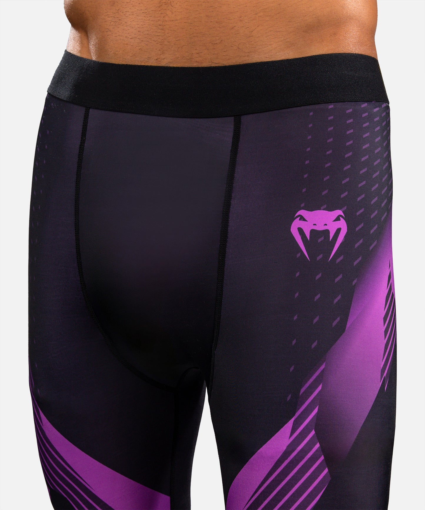 Venum No-Gi 6.0 Spats - Schwarz/Lila
