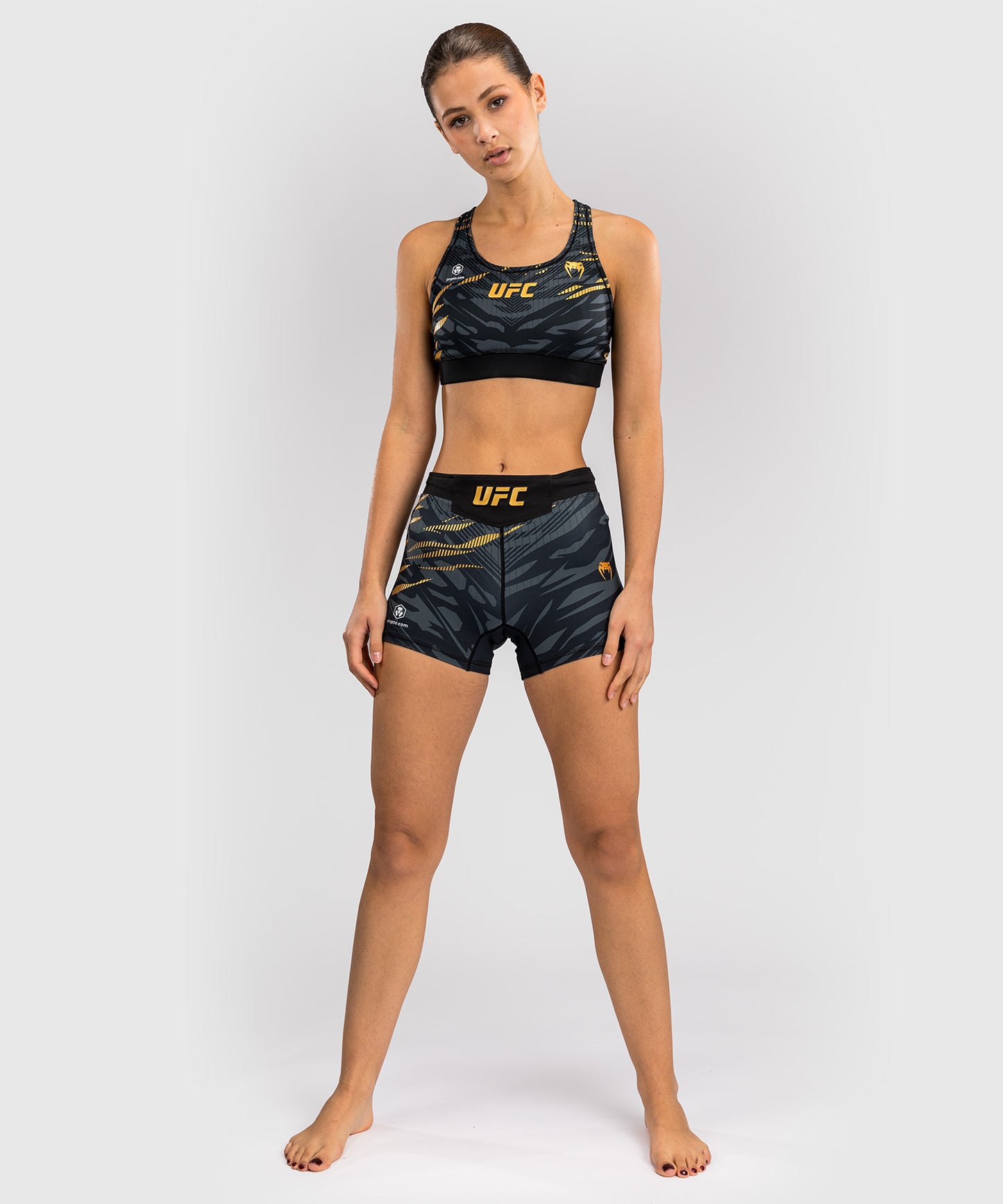 Shorts Vale Tudo pour Femmes UFC Fusion by Venum Authentic Fight Night - Coupe Courte - Champion