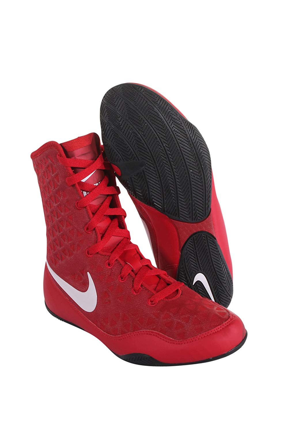 Nike KO Boxschuhe - Rot/Weiß