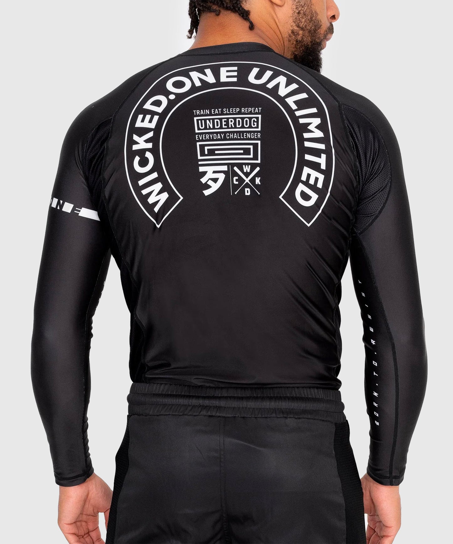 Rashguard À Manches Longues Wicked One Track - Noir