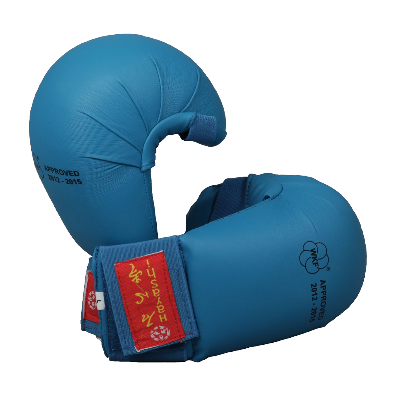 Gants de Karaté Hayashi TSUKI sans pouce - Approuvés WKF - Bleu