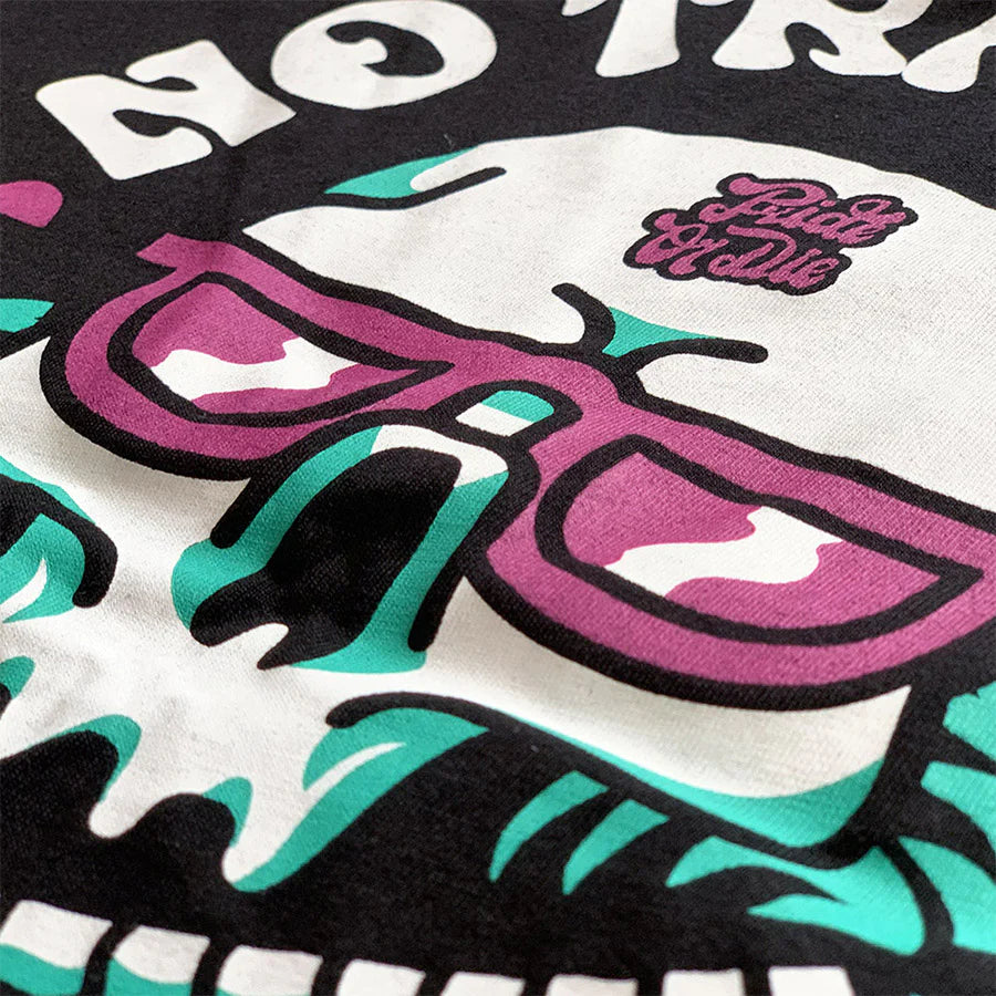 T-Shirt Pride Or Die No Training - Noir