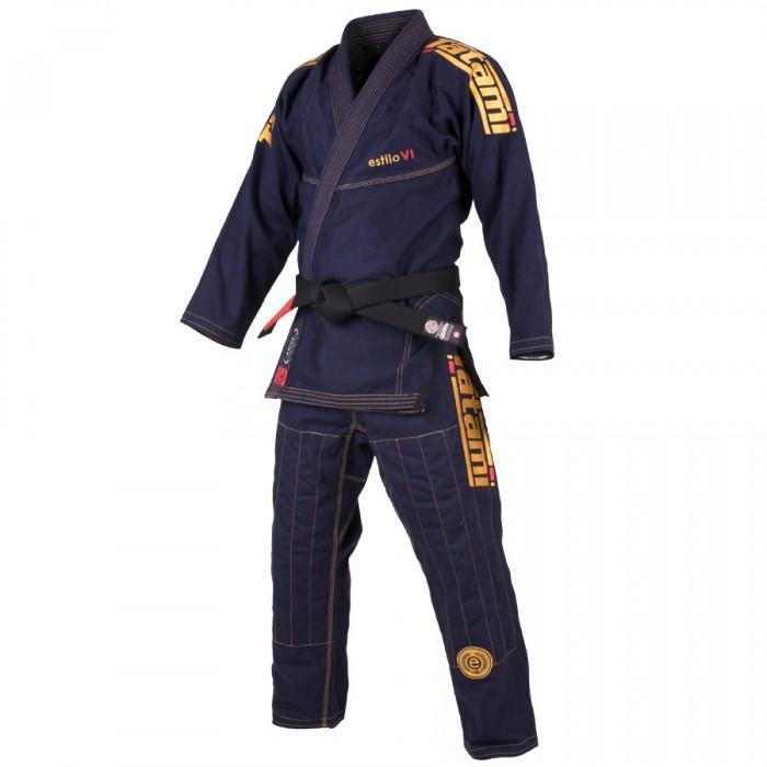 Kimono de JJB Tatami Fightwear Estilo 6.0 - Bleu marine/Doré