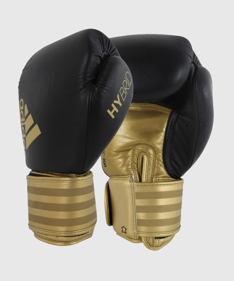 Gants de Boxe Adidas Hybrid 200 - Noir/Or