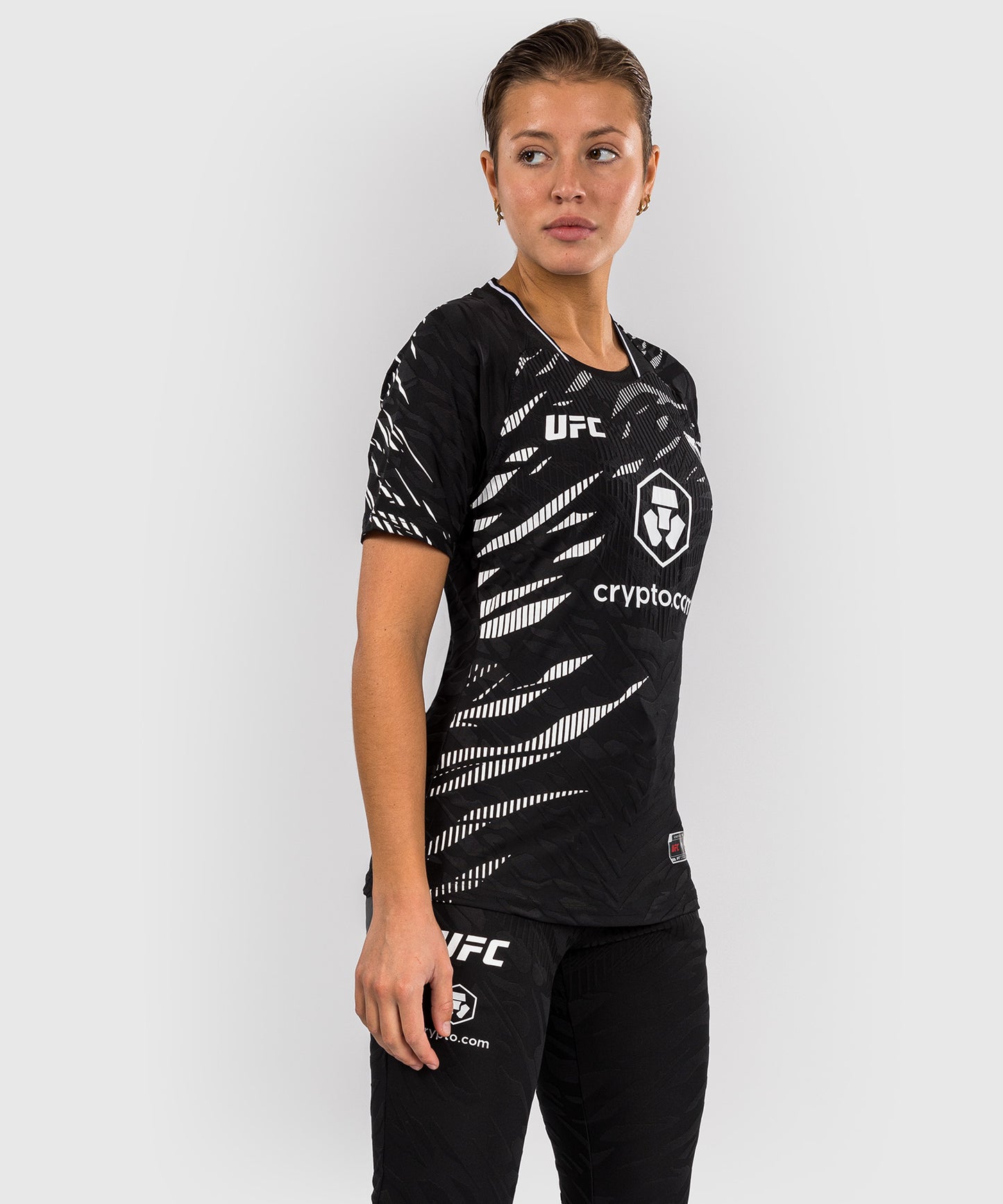 T-shirt Dry-Tech pour Femmes UFC Fusion by Venum Authentic Fight Night - Noir