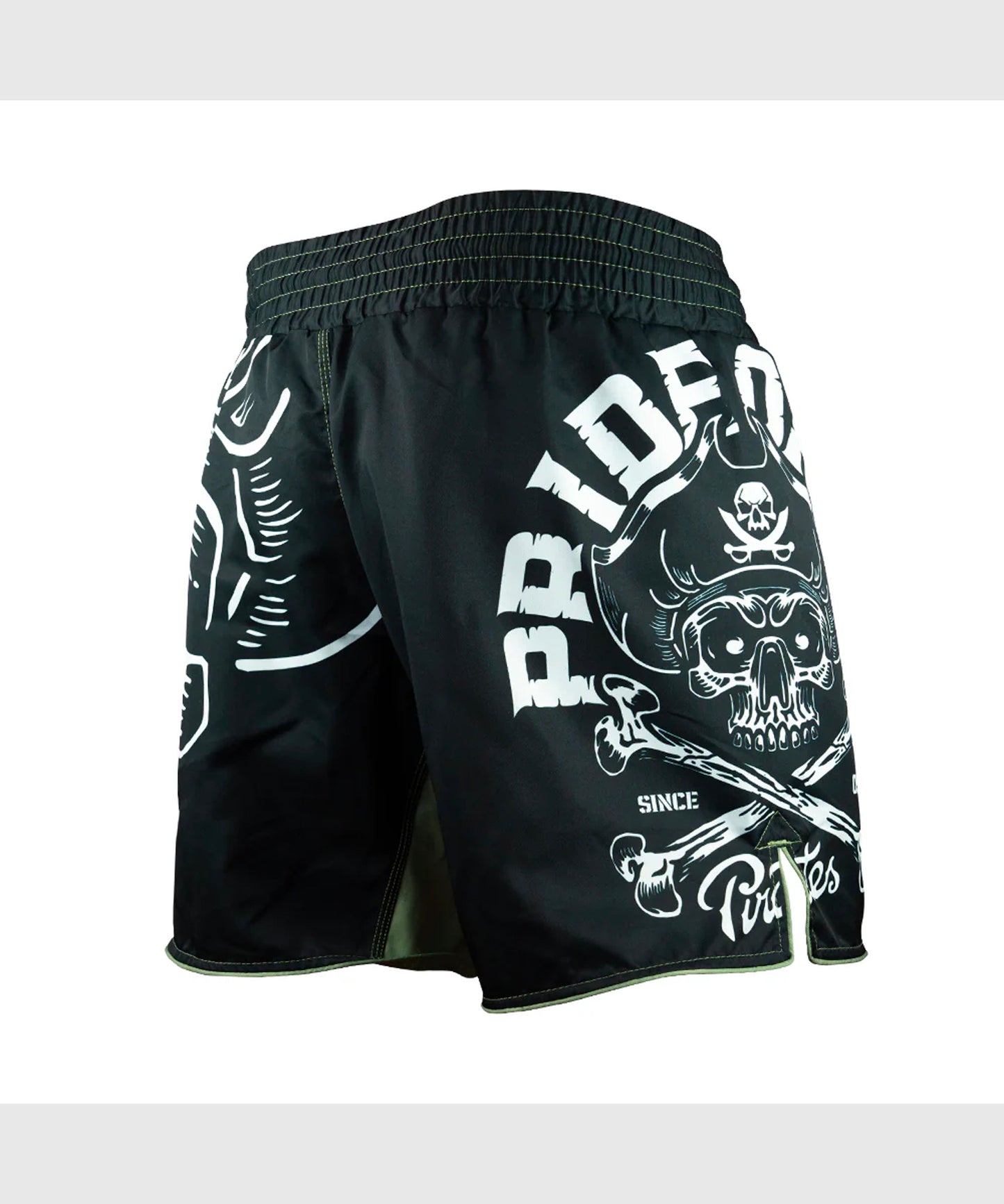 Short de MMA Pride Or Die Pirate V2 - Noir/Beige