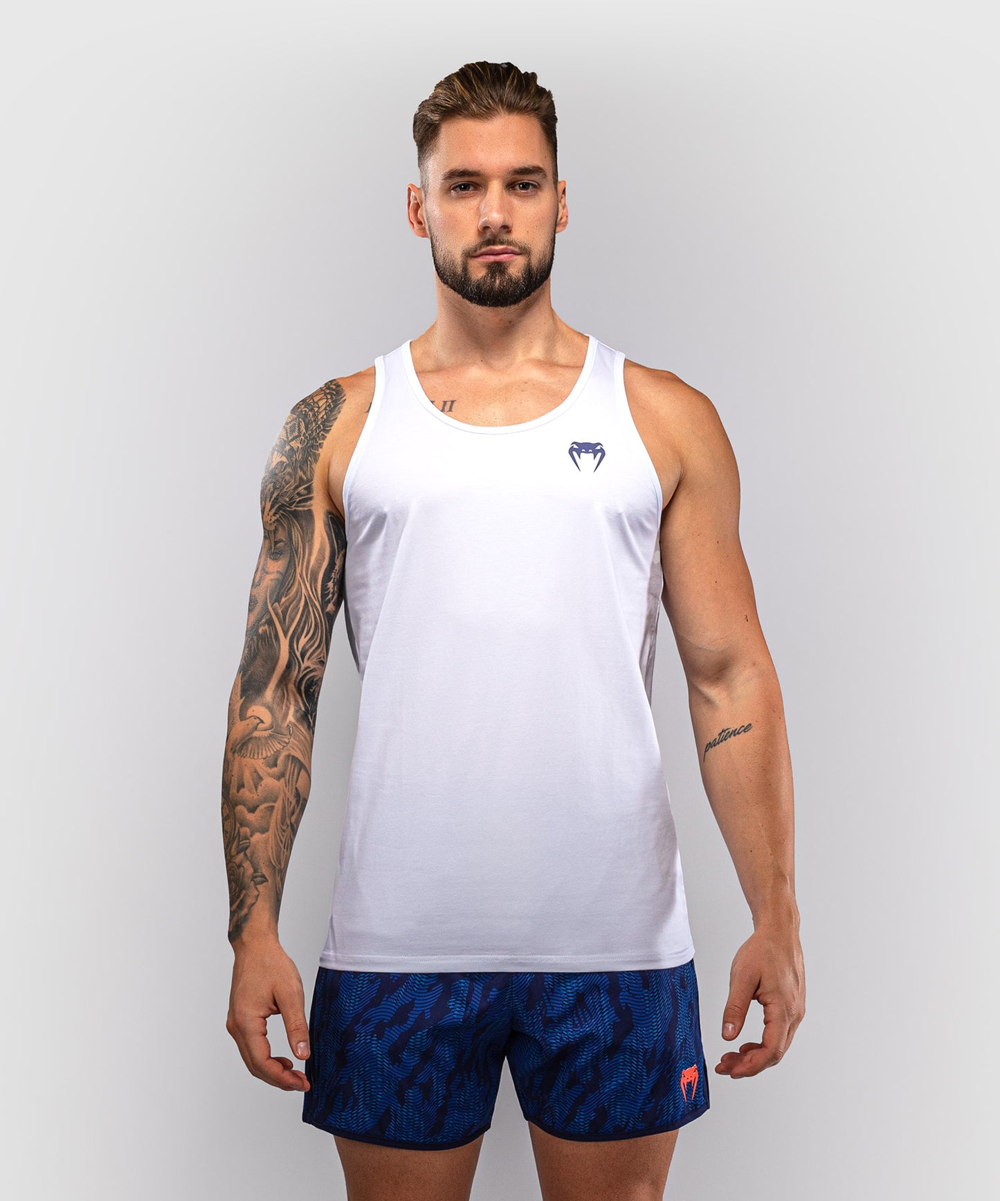 Venum Aqua Tanktop – Weiß/Blau