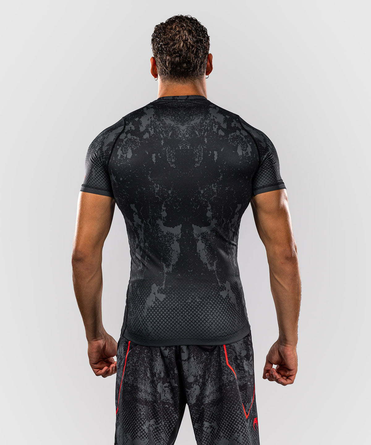 Rashguard à manches courtes Venum x Batman - Noir/Gris/Rouge