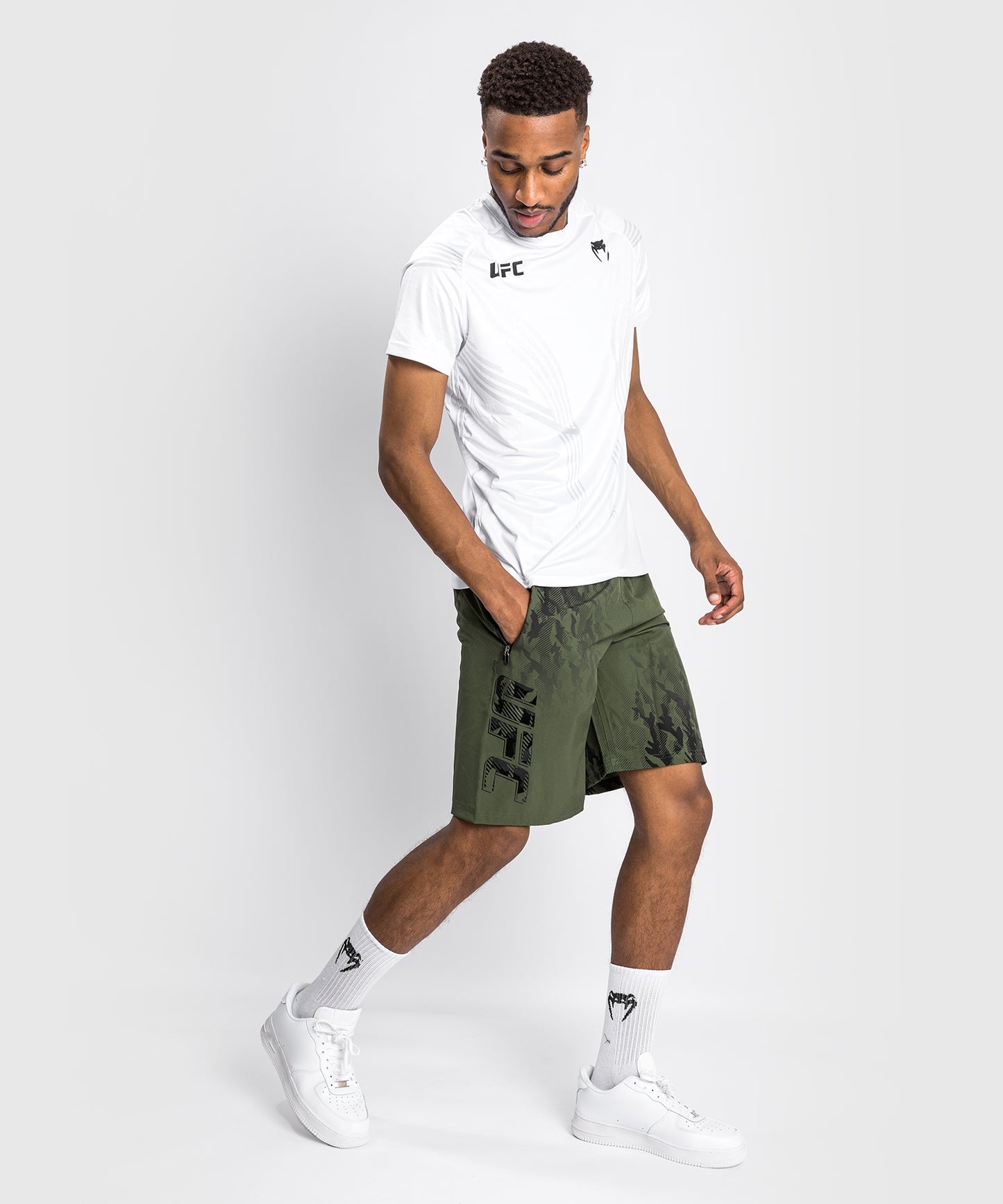 T-shirt Technique Homme UFC Venum Pro Line - Blanc