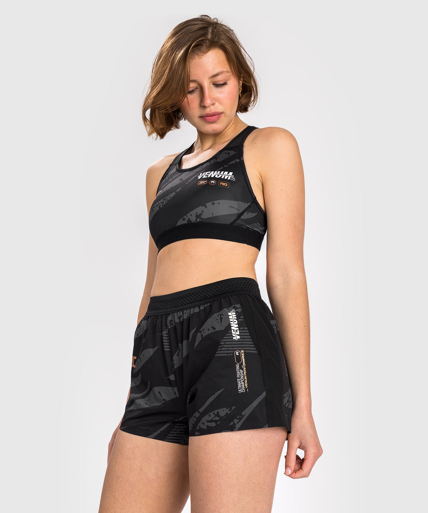 UFC Adrenaline by Venum Fight Week Frauen Performance Shorts - Urban Camo