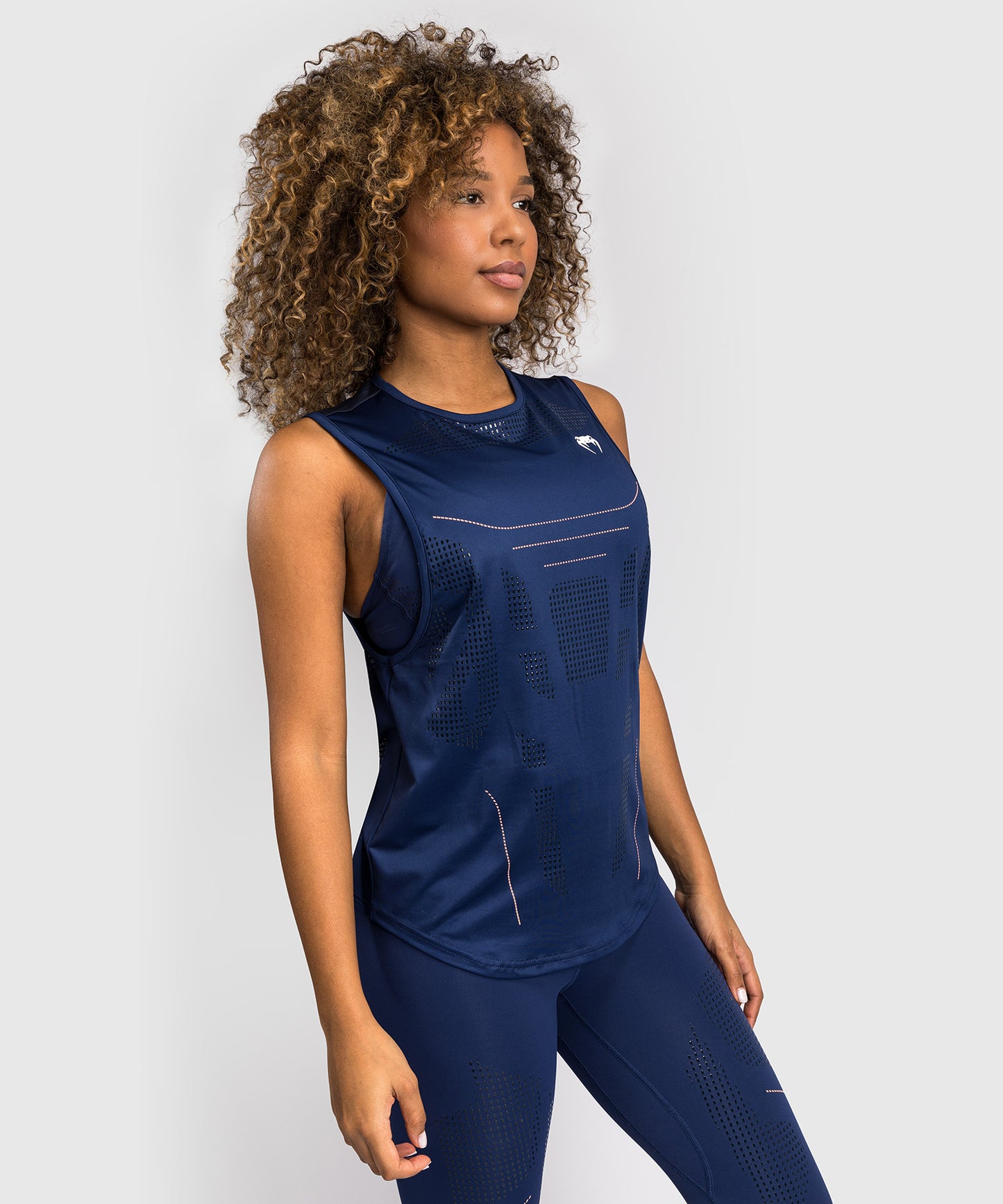 Venum 3.0 Women's Dry-Tech Tank Top - Midnight Blue
