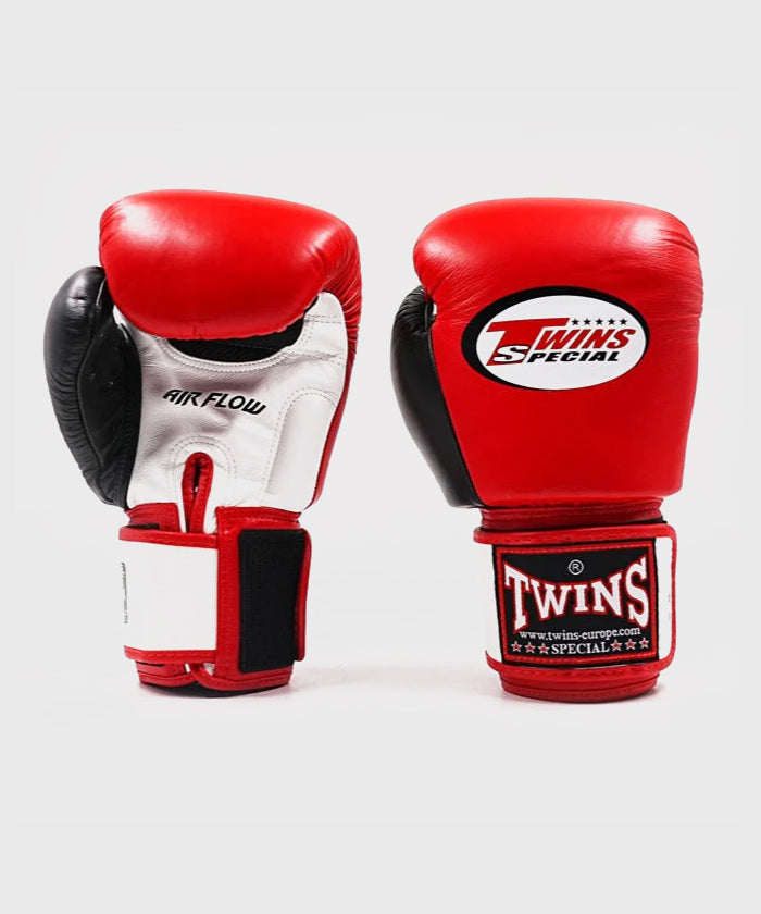 Gants De Boxe Twins Bgvl3 Air - Rouge/Blanc/Noir