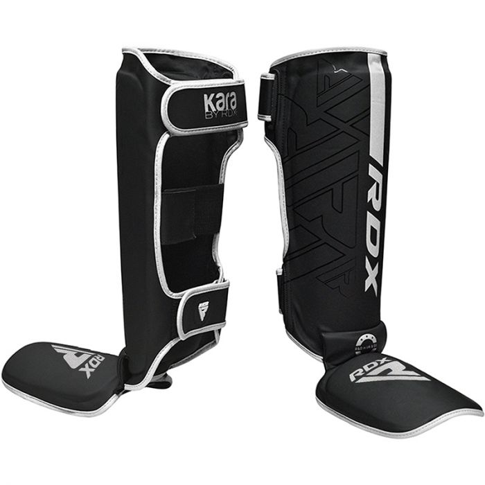 RDX F6 Shin Guards - Black/White