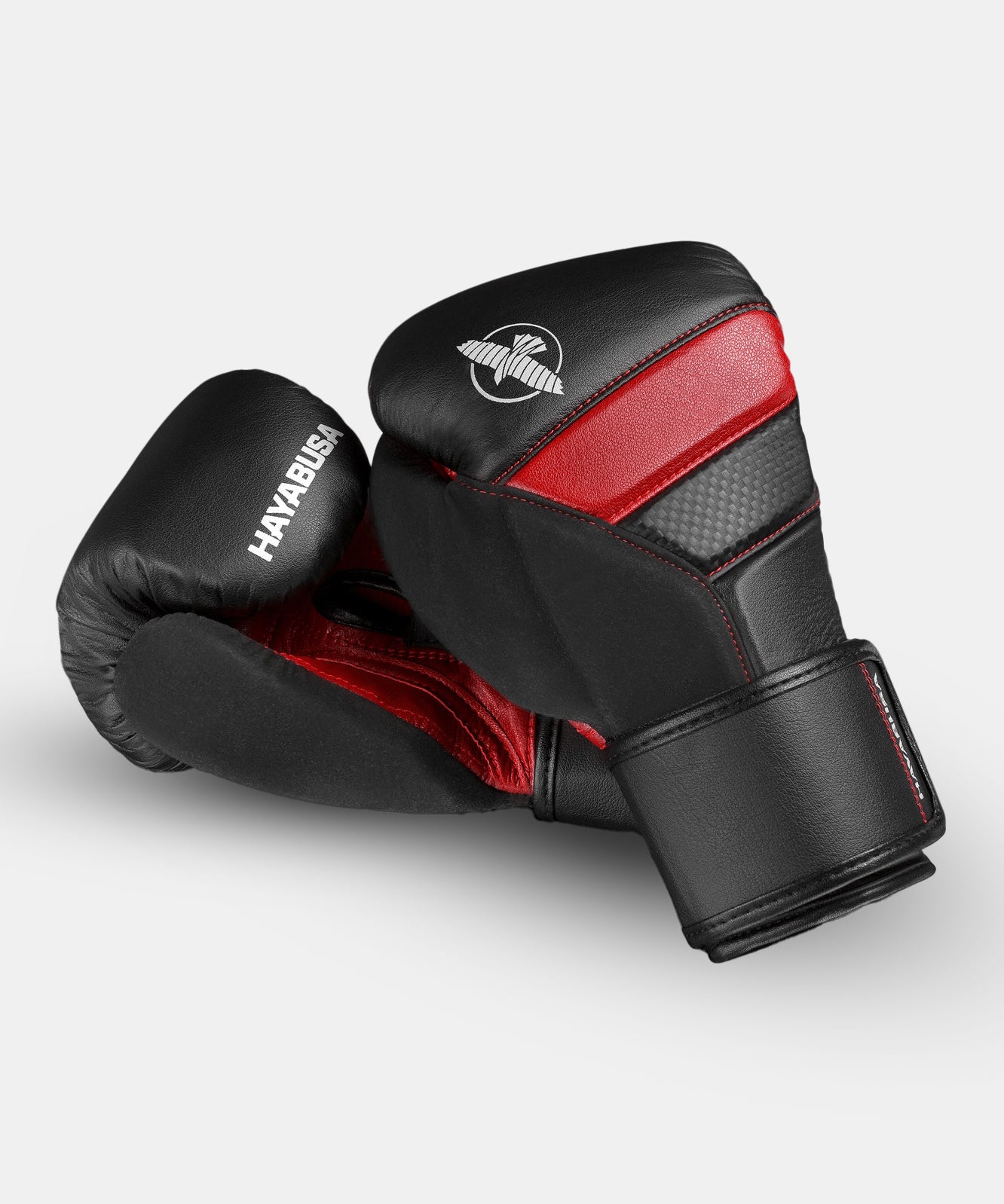 Guantes de boxeo Hayabusa T3 - Negro/Rojo