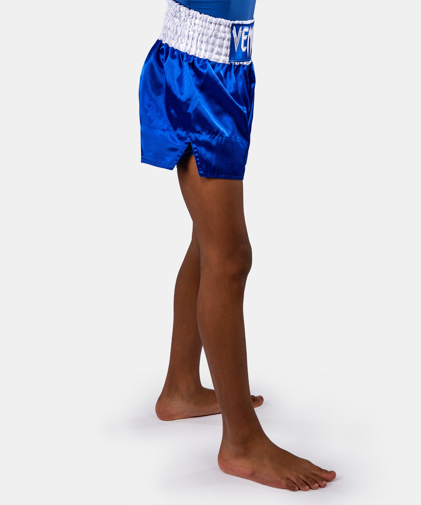 Venum Classic Muay-Thai-Shorts für Kinder – Königsblau