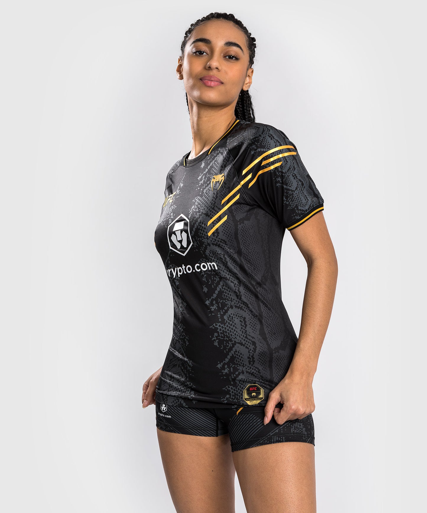 T-shirt Technique pour Femmes UFC Adrenaline by Venum Authentic Fight Night - Champion