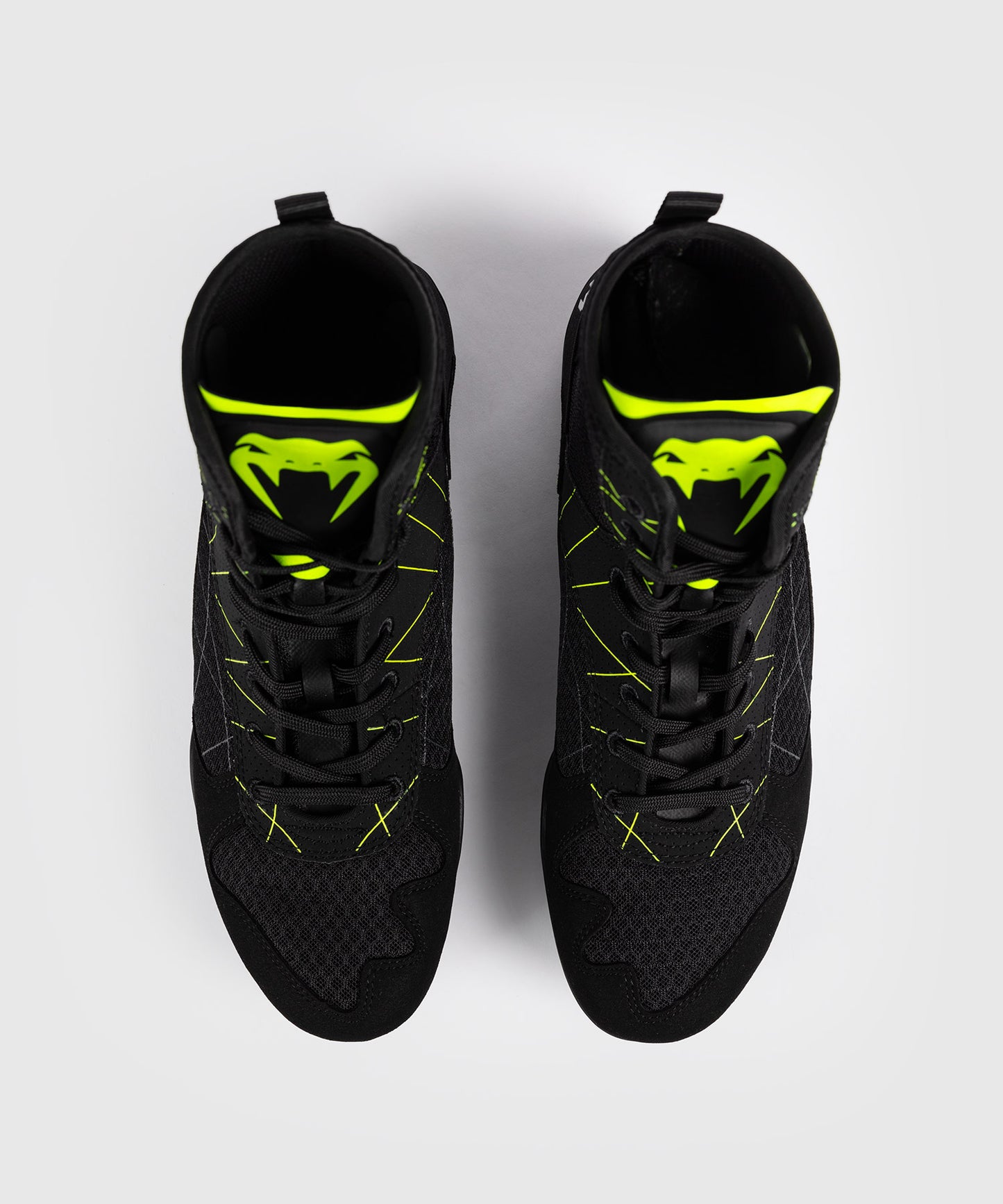 Venum Training Camp 4.0 Boxschuhe - Schwarz/Neongrün