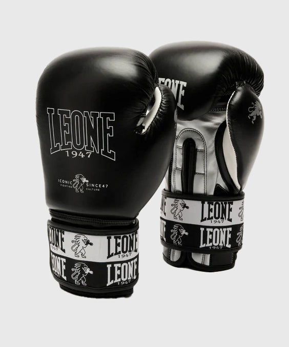 Gants De Boxe Leone Iconic - Noir