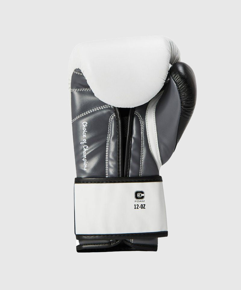 Gants de boxe Everlast Powerlock OG Advanced Training - Blanc/Noir