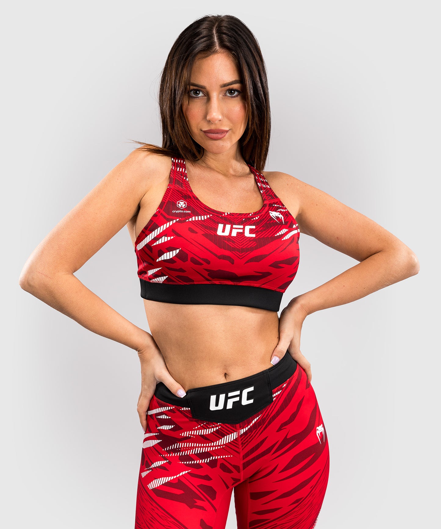 Brassière pour Femmes UFC Fusion by Venum Authentic Fight Night - Rouge