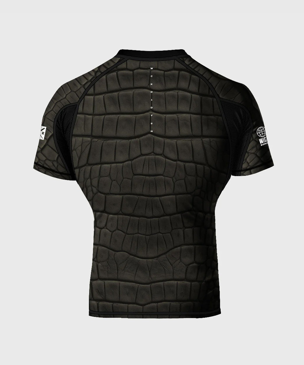 Wicked One Caïman Rashguard a Maniche Corte - Cachi