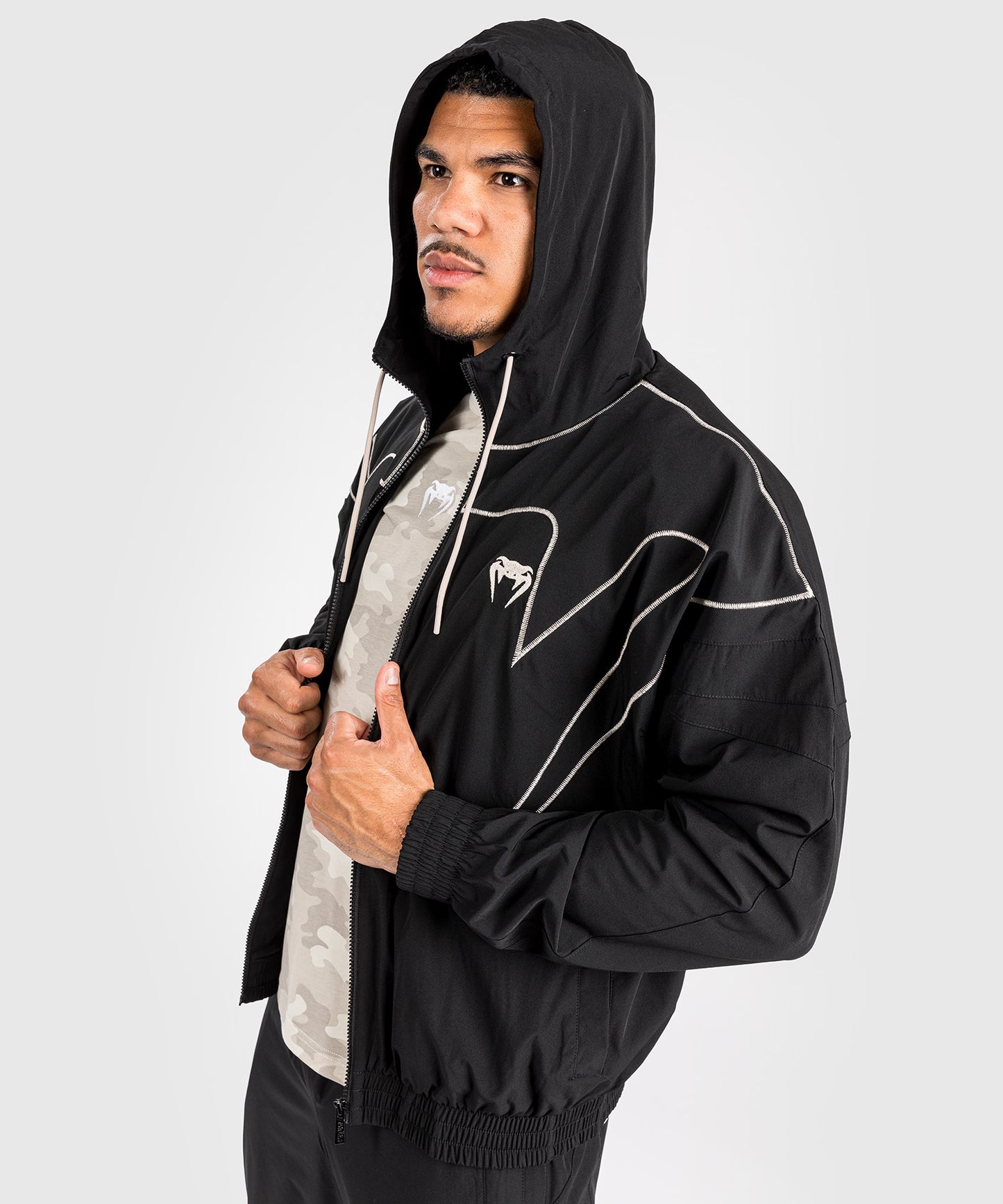Venum Attack 90 sweat jacket - Black/White