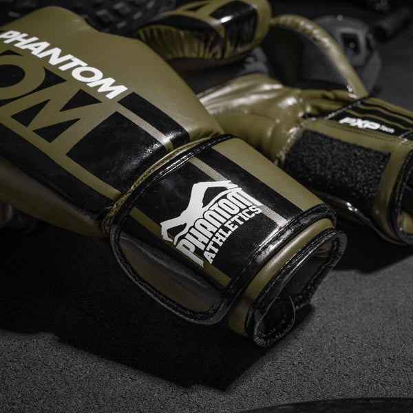 Gants De Boxe Phantom Athletics Apex - Kaki