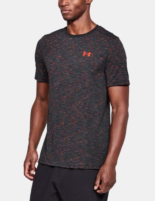 T-shirt Under Armour Threadborne Seamless - Gris Foncé