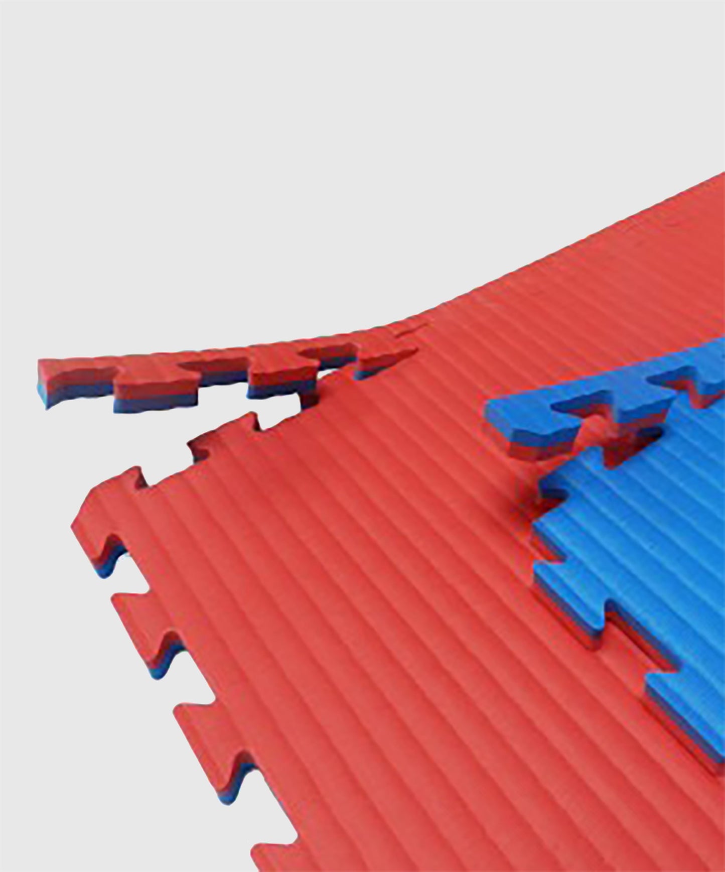 Tatami Puzzle 100x100x2cm (x10) - Red/Blue
