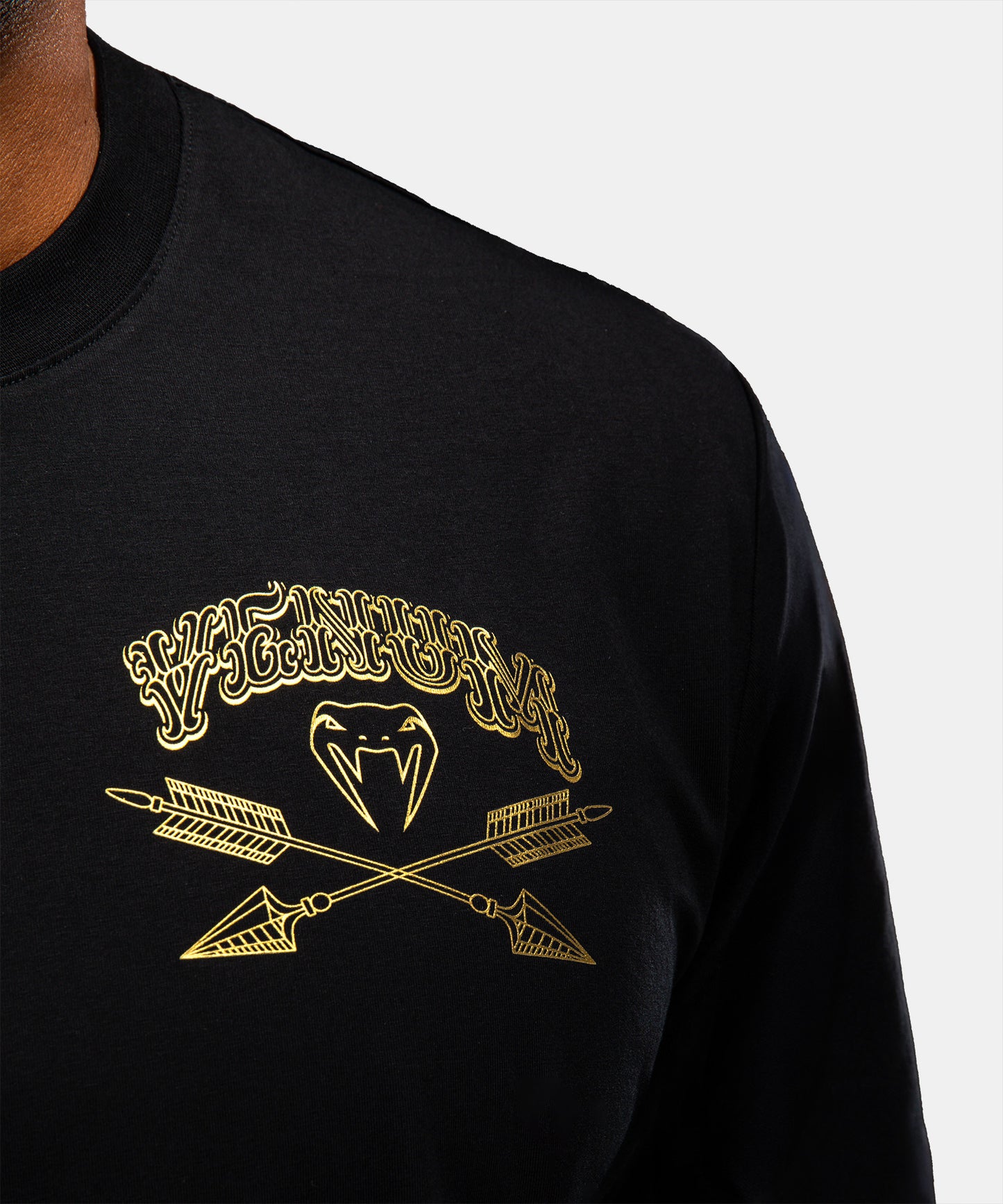 Venum Wolf Atak T-Shirt - Black/Grey