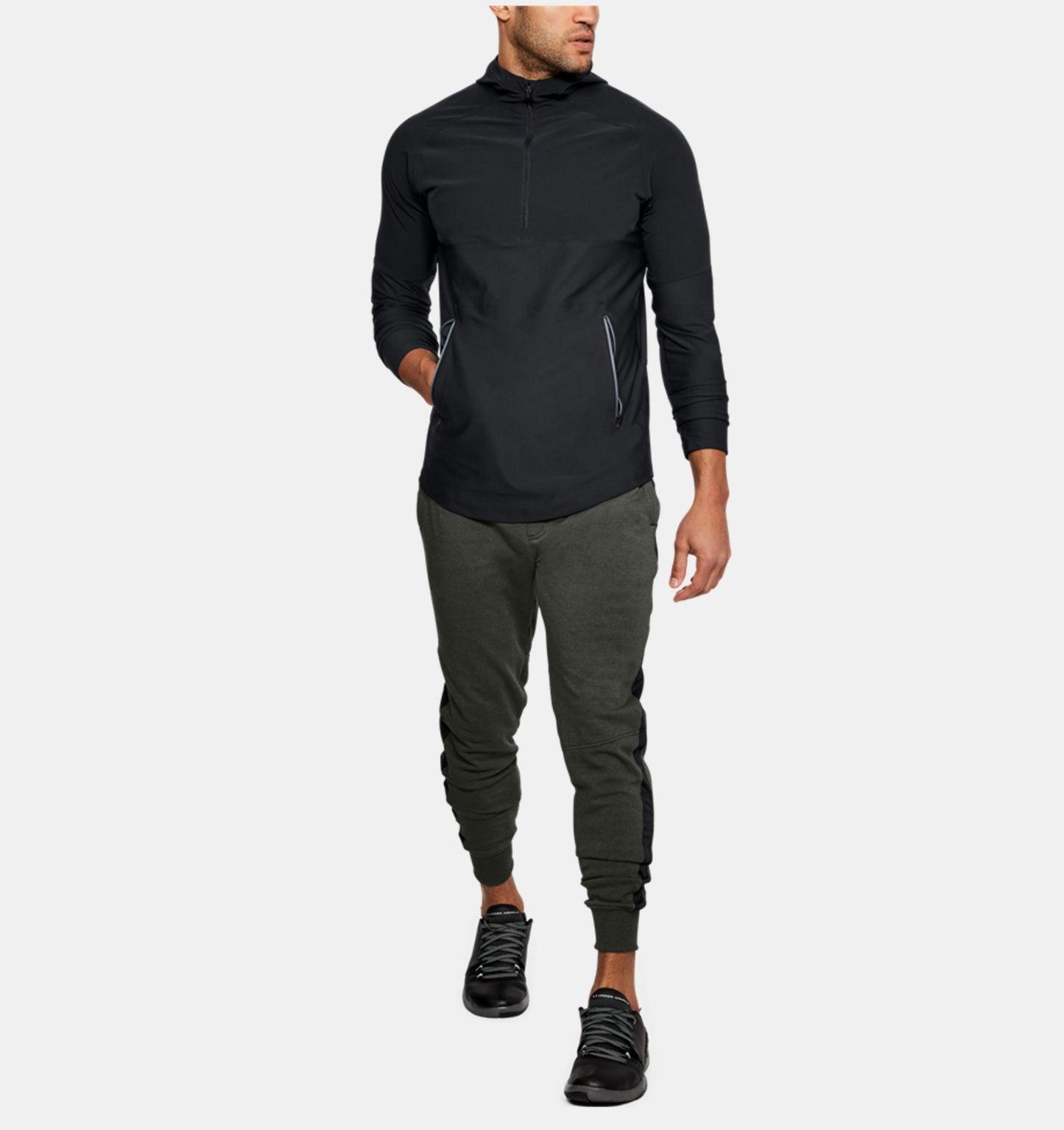 Sweater Under Armour Vanish Popover - Noir