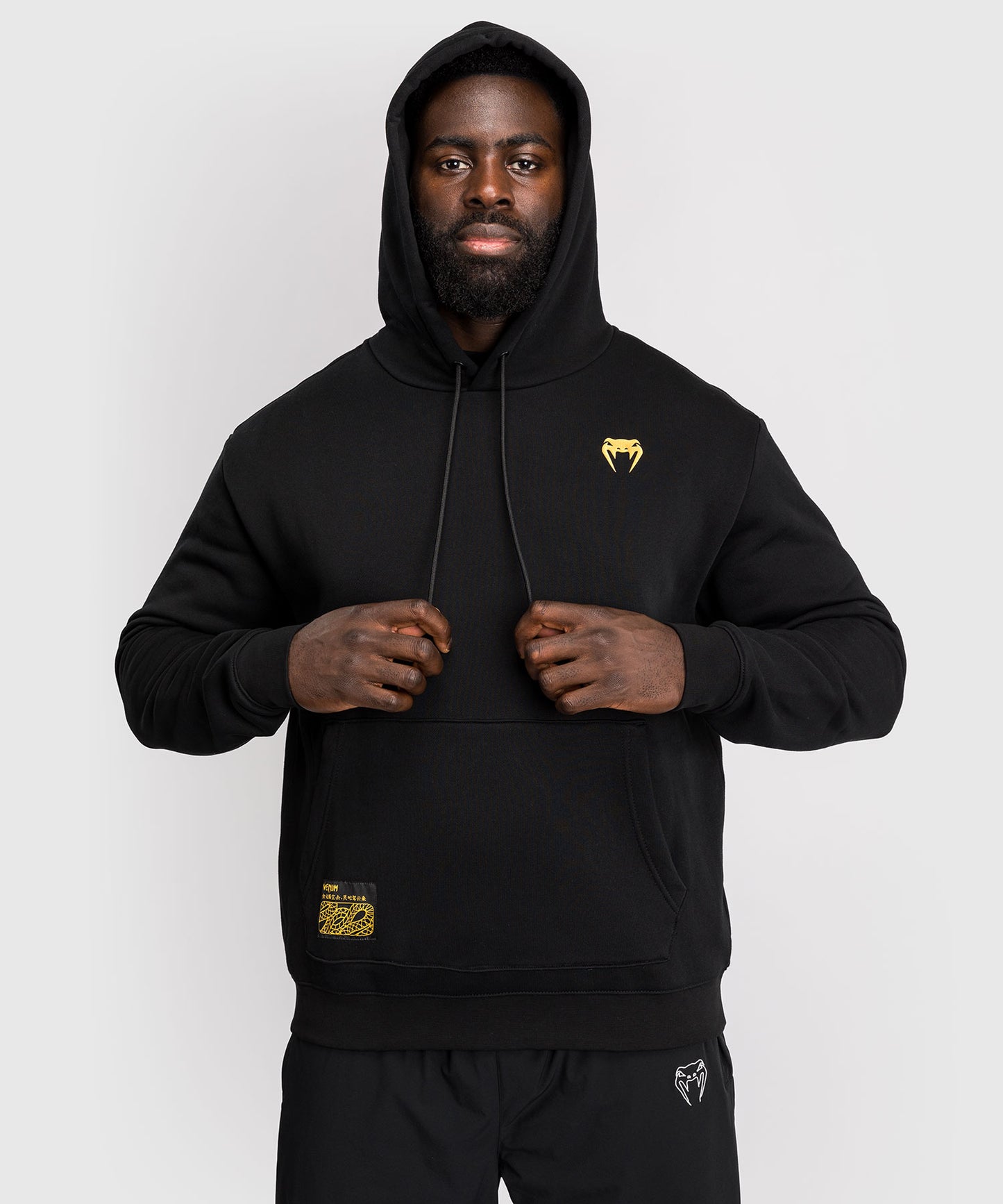 Venum Serpenti Hoodie - Black/Silver/Gold