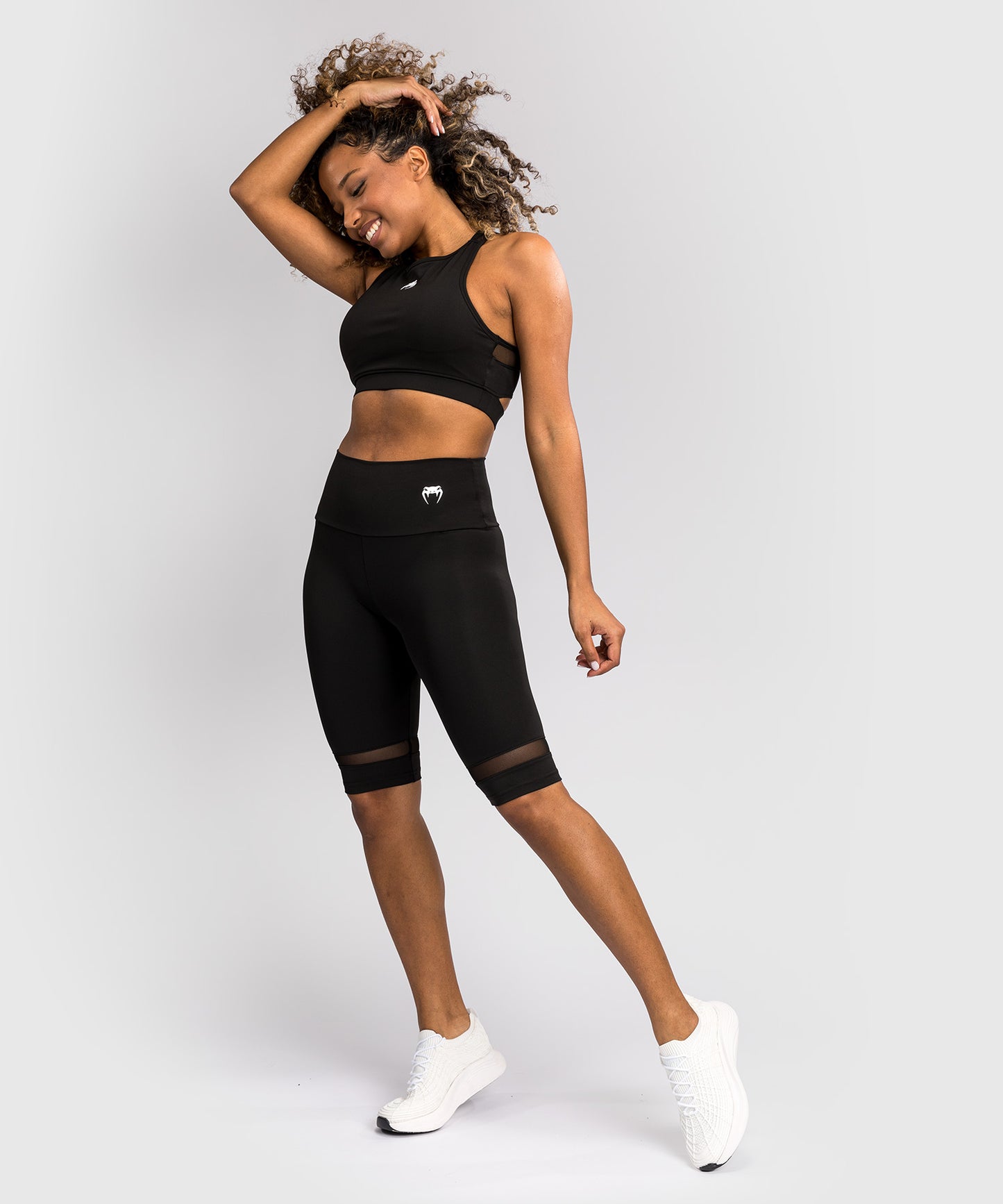 Venum Halo Biker Shorts - Schwarz