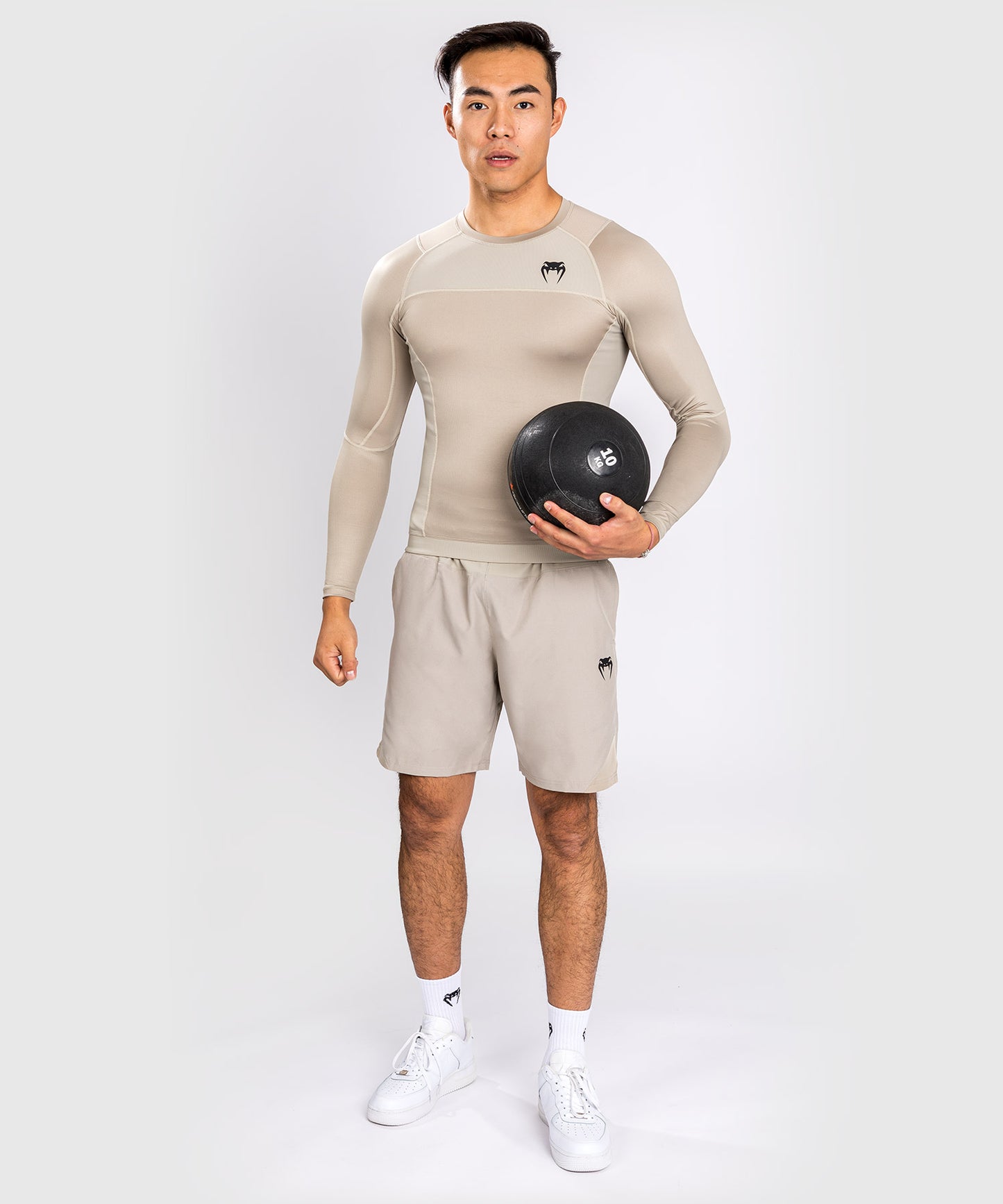 Venum G-Fit Air Langarm-Rashguards - Sand