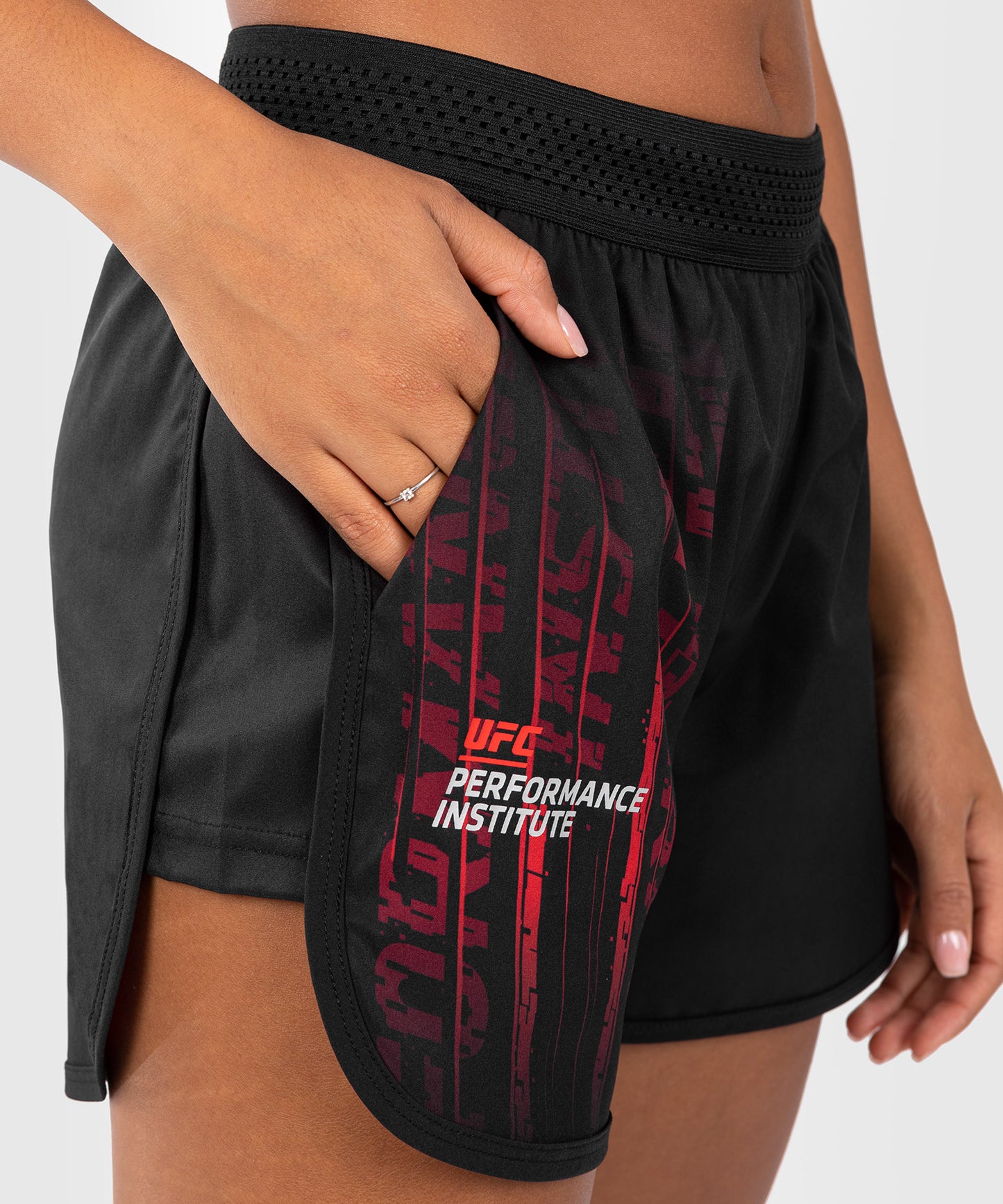 Women's UFC Performance Short Venum Performance Institute 2.0 - Black/Red