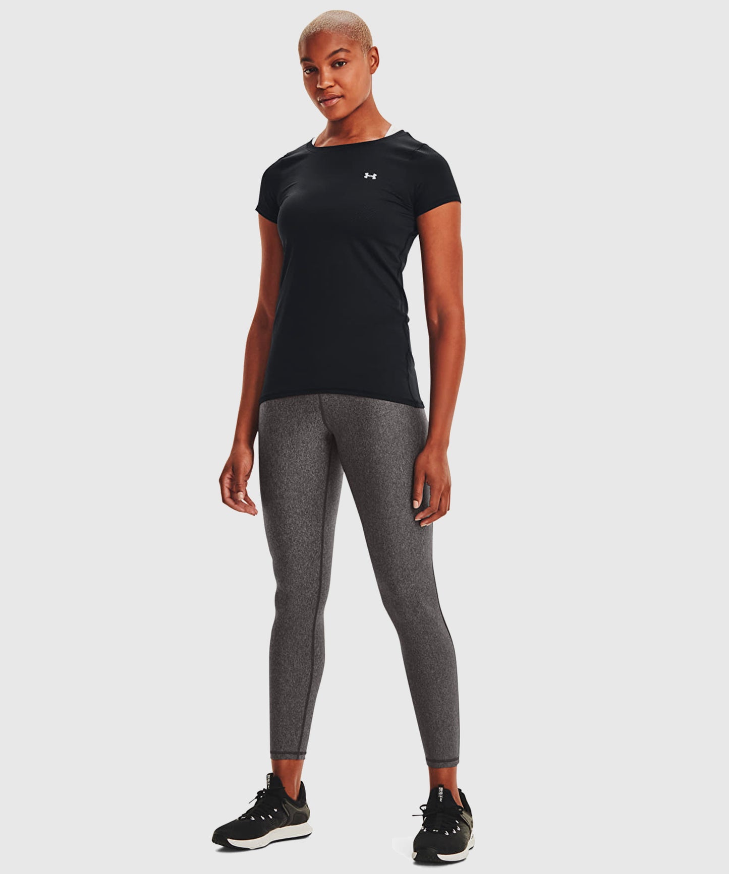 T-Shirt Under Armour Heatgear® Armour Pour Femme - Noir