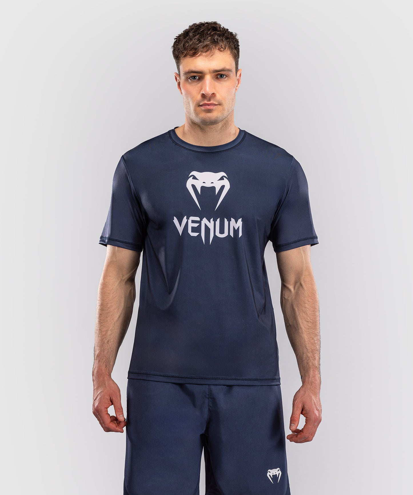 Venum Classic Dry Tech T-Shirt - Marineblau/Weiß