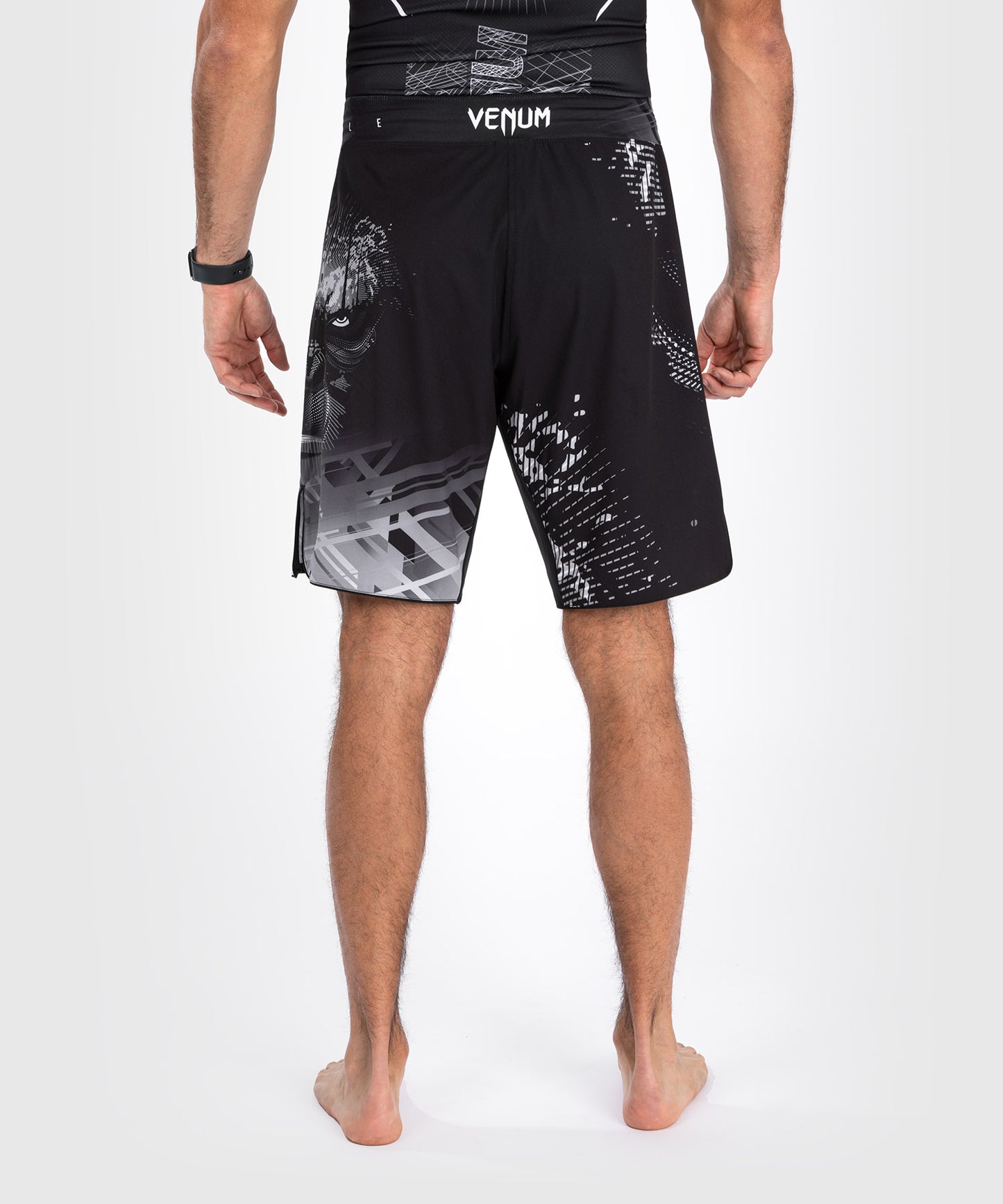 Short de Combat Venum Gorilla Jungle - Noir/Blanc