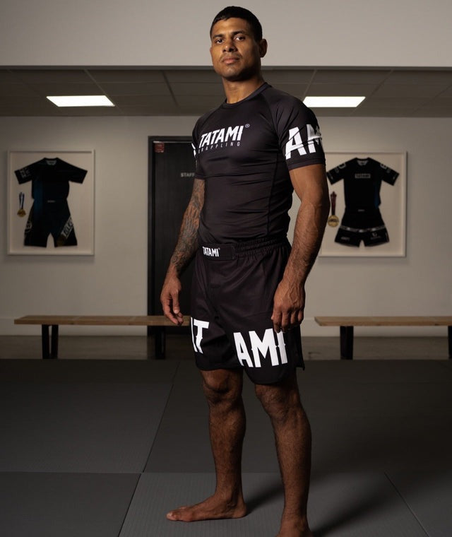 Short De Grappling Tatami Fightwear Raven - Noir
