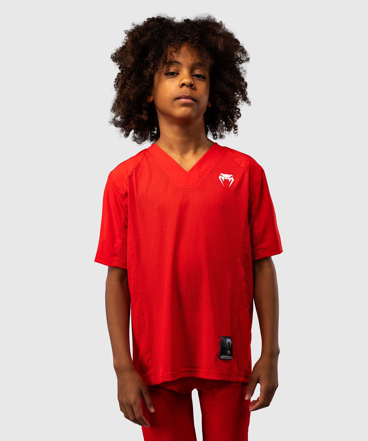 Venum Elite Fußball Kurzarmtrikot für Kinder - Rot