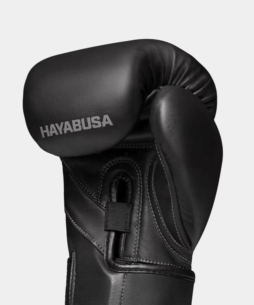 Hayabusa T3 Kanpeki Boxing Gloves - Black/Black