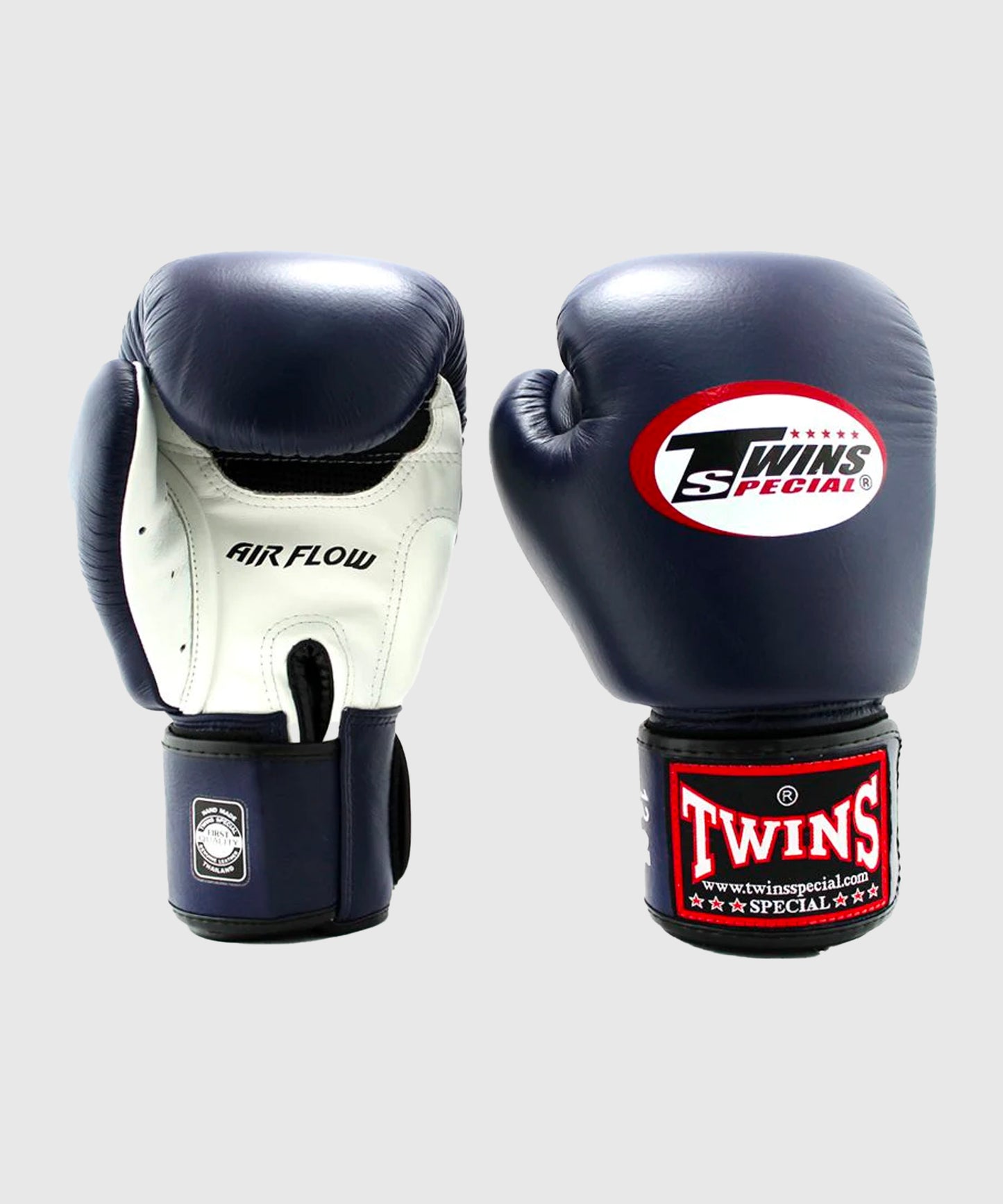 GANTS DE BOXE TWINS BGVL3 AIR - BLEU MARINE / BLANC