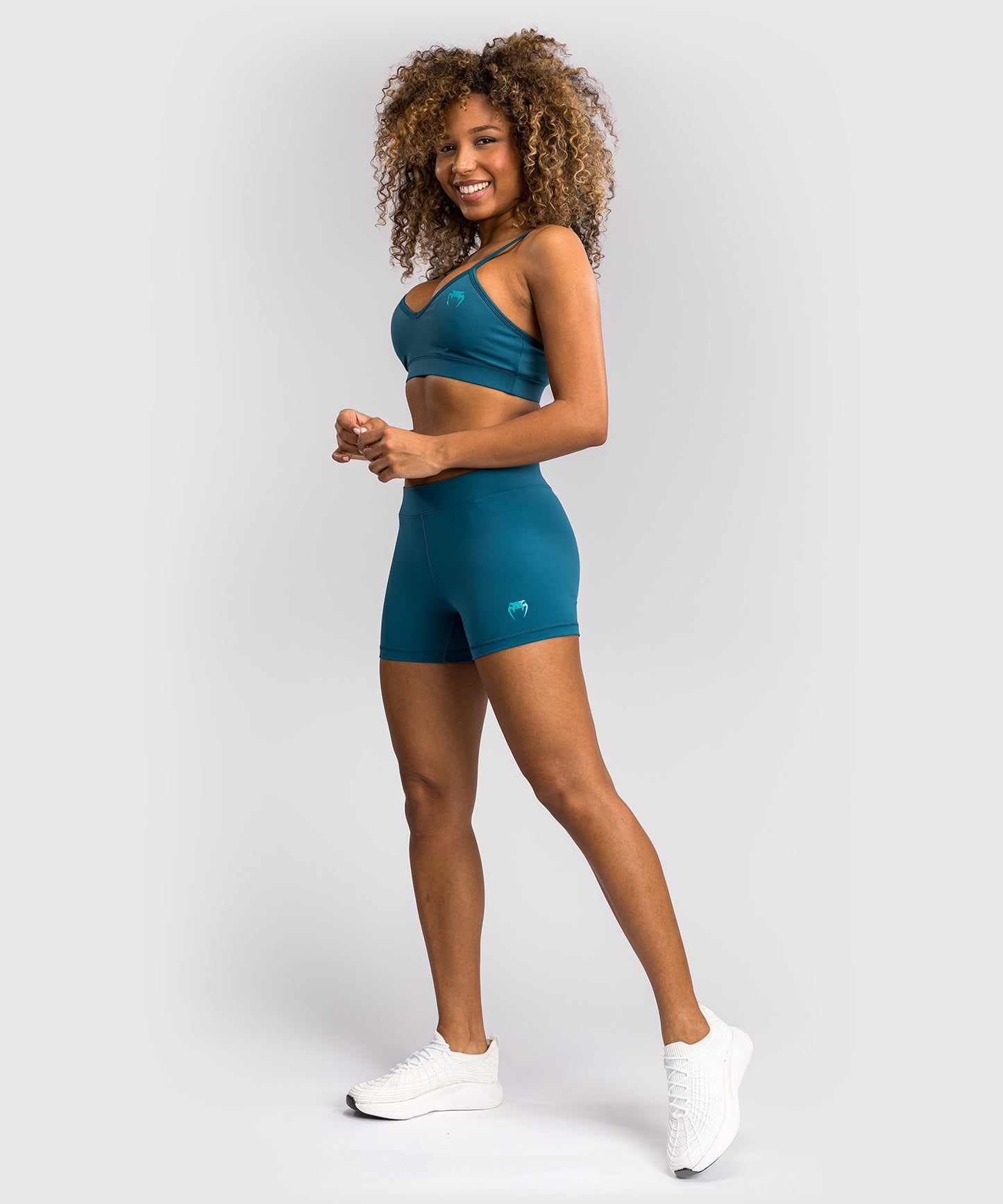 Vale Tudo Women's Short Venum x Demi - Azure Blue